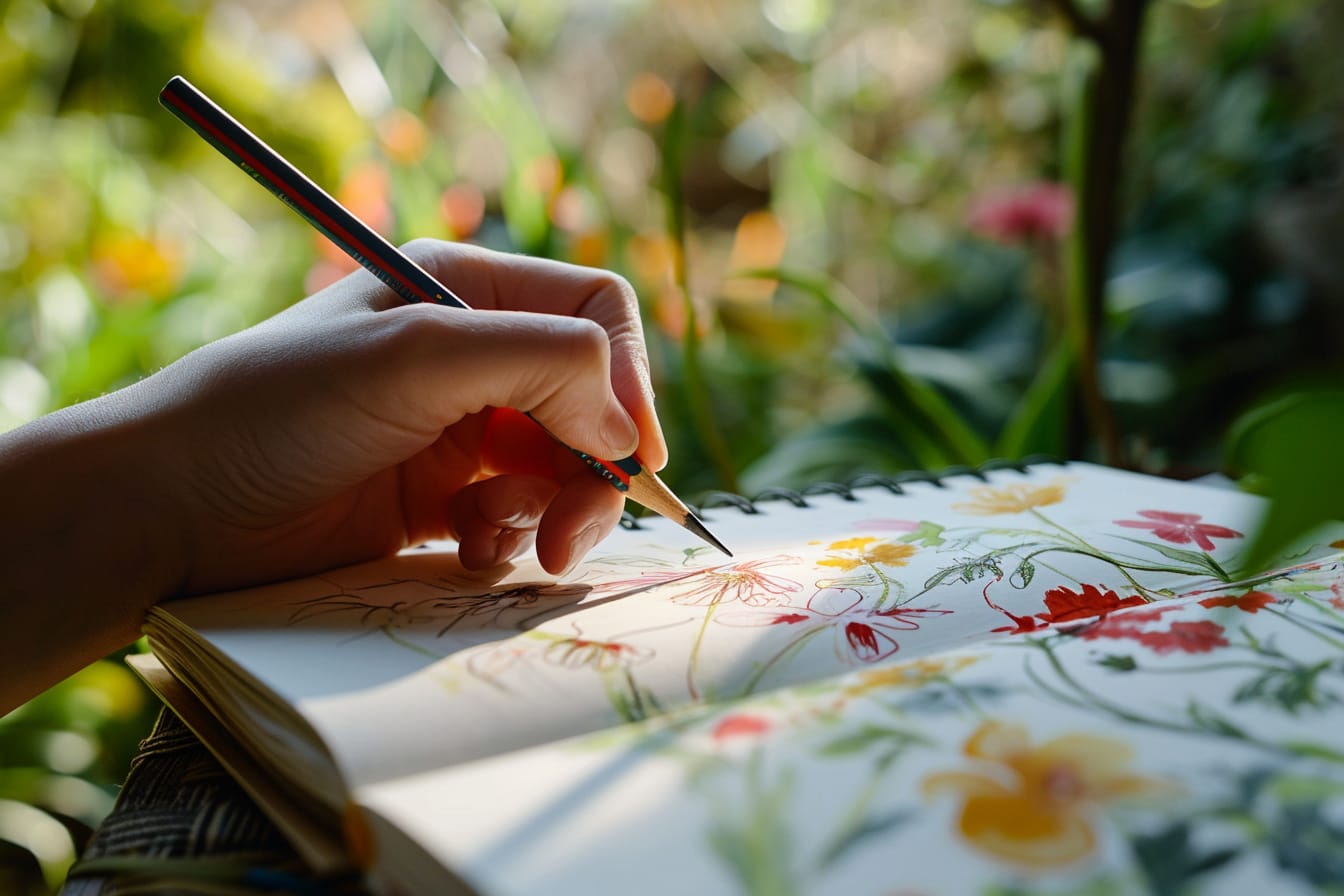 Comment dessiner des fleurs : guide simple pour débuter et progresser