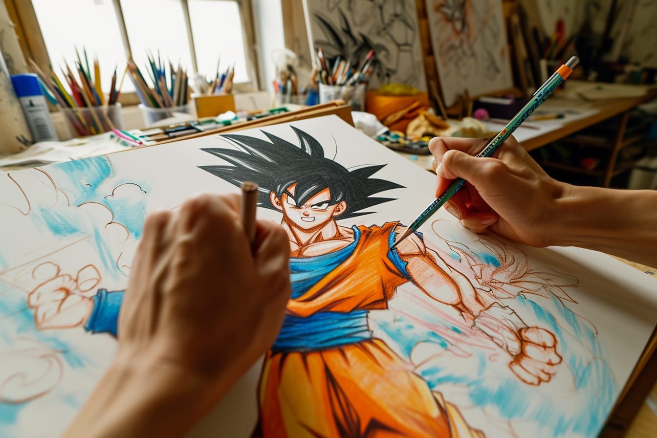 Comment dessiner Sangoku facilement : guide étape par étape