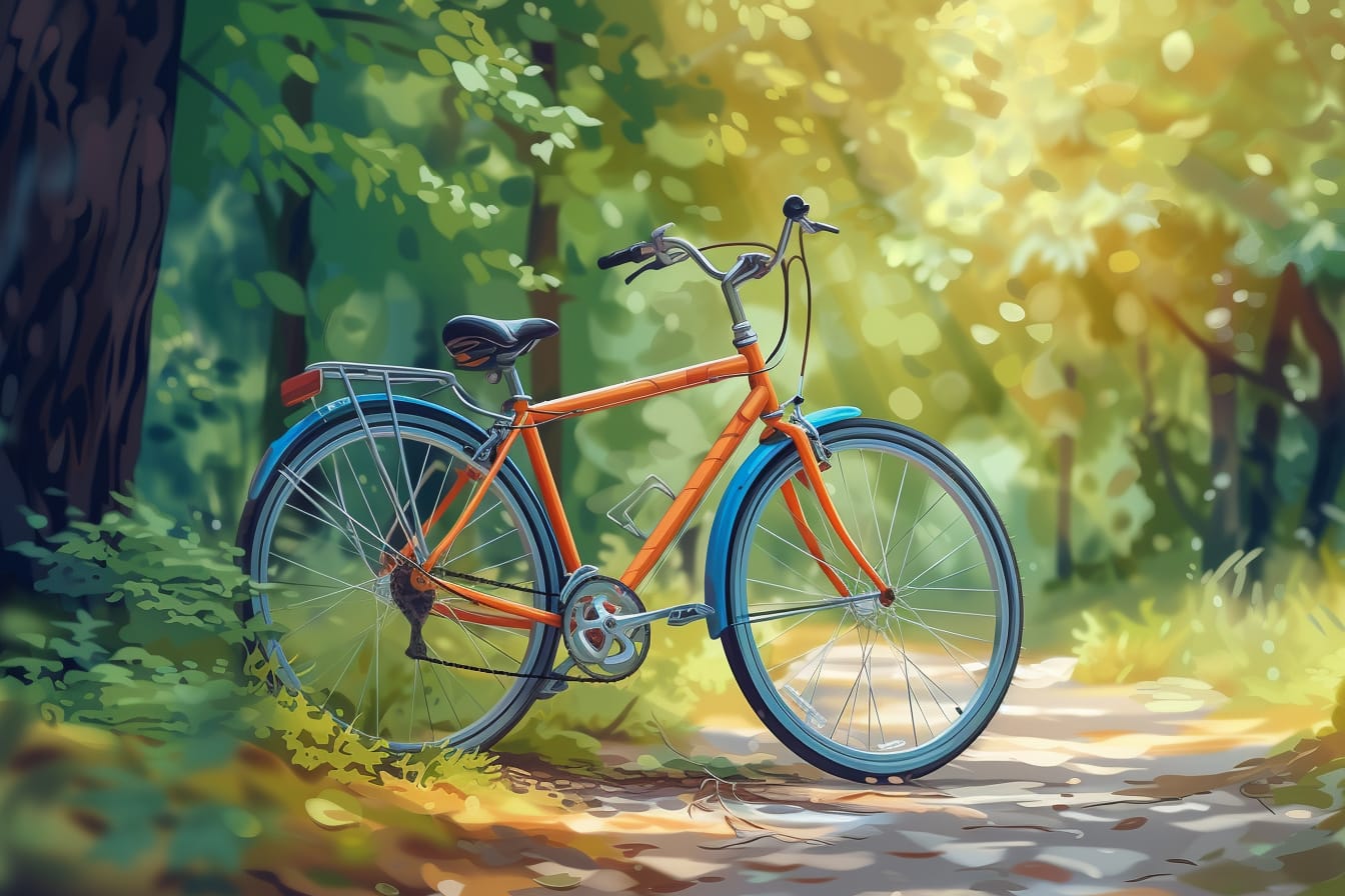 Comment dessiner un vélo facile : méthode simple étape par étape