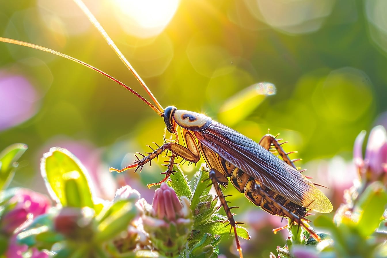 Quelles sont les caractéristiques de la blatte de jardin ?