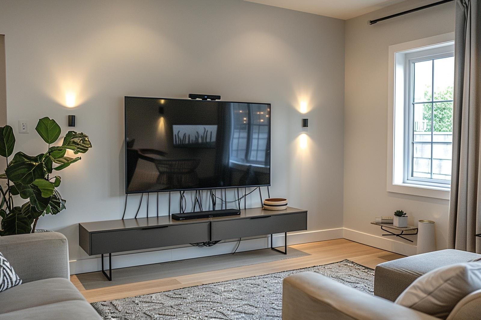 Comment cacher les câbles TV en les fixant au mur proprement ?